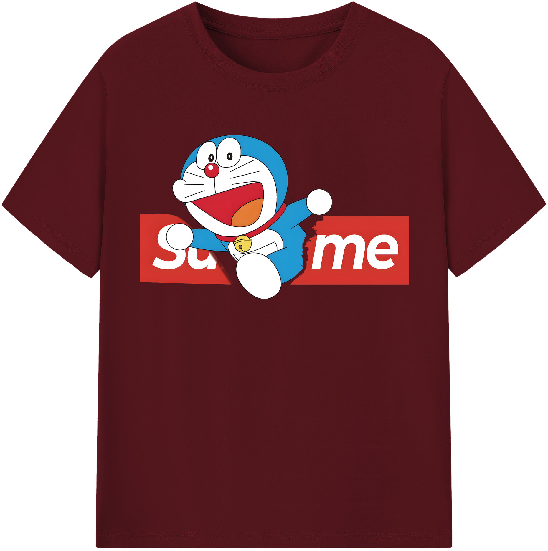 （画像用） ドラえもん Doraemon 綿100％半袖Tシャツ（フロントプリント）